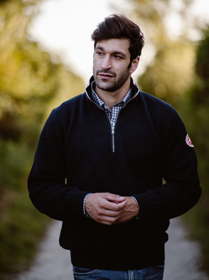 Classic 1/4 Zip Windproof -Navy Island Outfitters