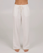 Shoreline beach pant- white