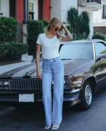 90s Vintage Pocket Flare Jean