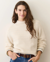 Suri Alpaca Mock Neck Sweater