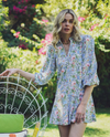 Hazel dress- forget me not