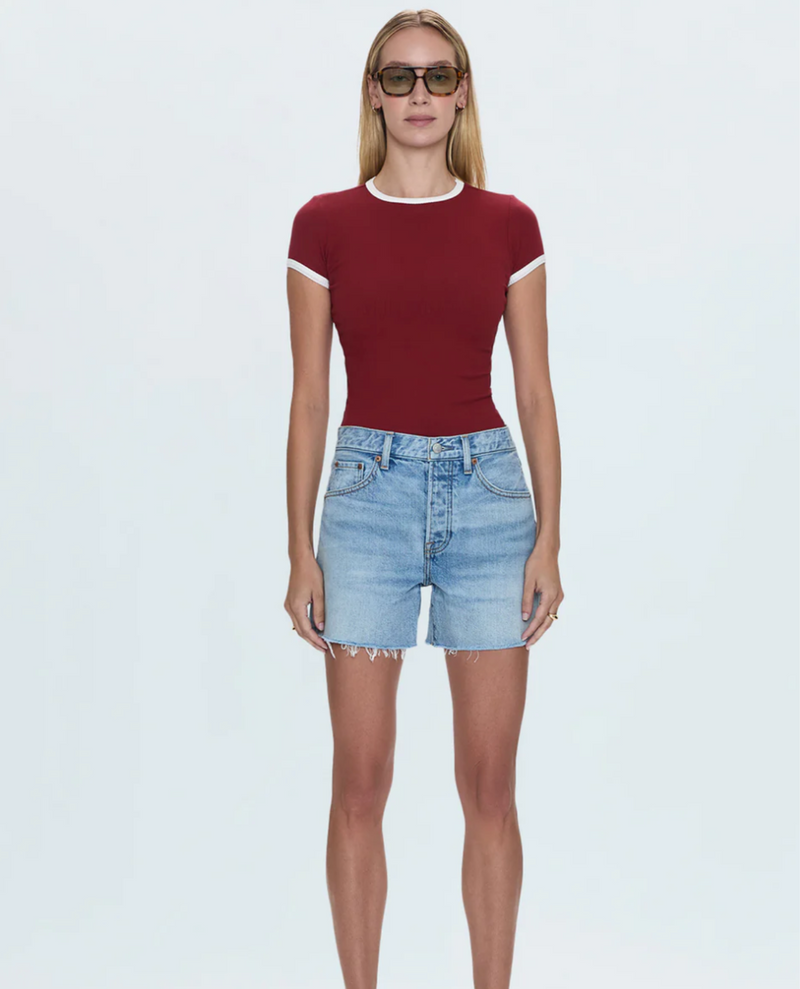 Andie high rise cut off short- Notion