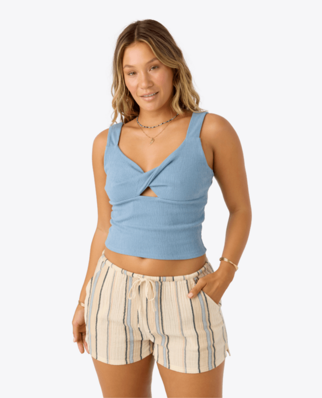 Brenda Stripe Short
