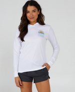 Sundown Hooded Sun Shirt - White