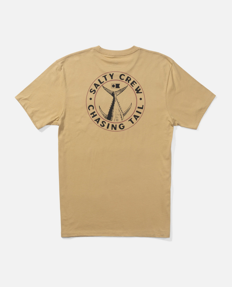 Tailgate Short Sleeve Tee- Khaki