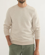 Corbet Quilted Crewneck