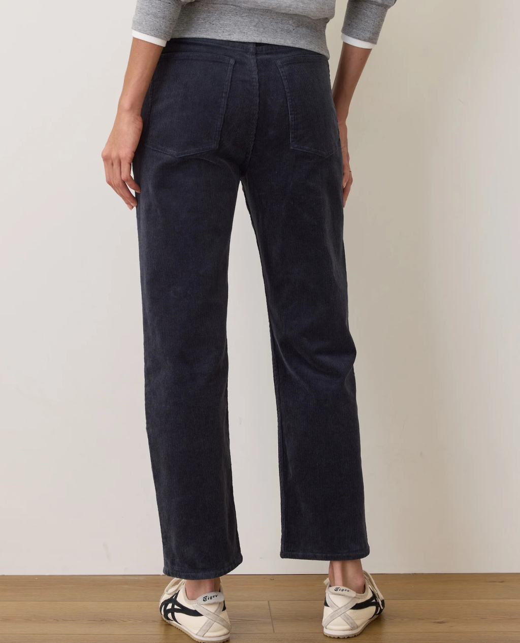 Charlie Corduroy Straight Pant - Navy