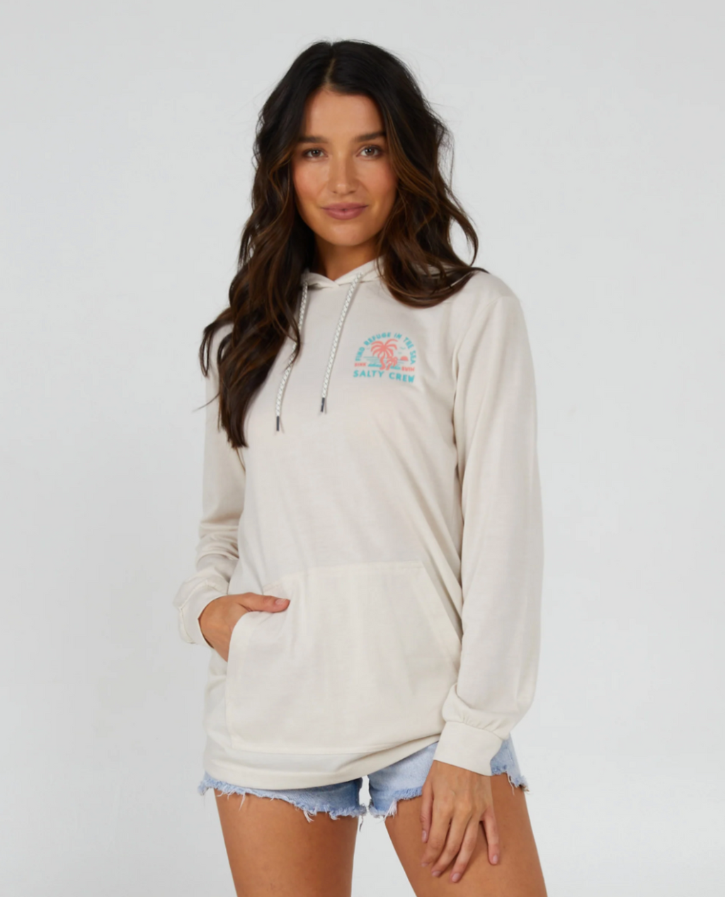 Good Times Hooded Tech Tee