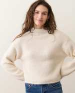 Suri Alpaca Mock Neck Sweater