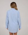 Palapa tunic- violet blue