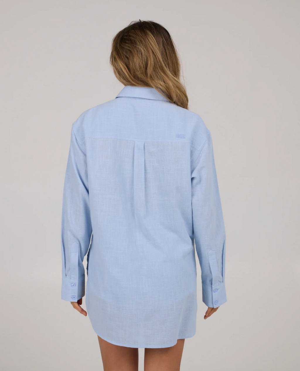 Palapa tunic- violet blue