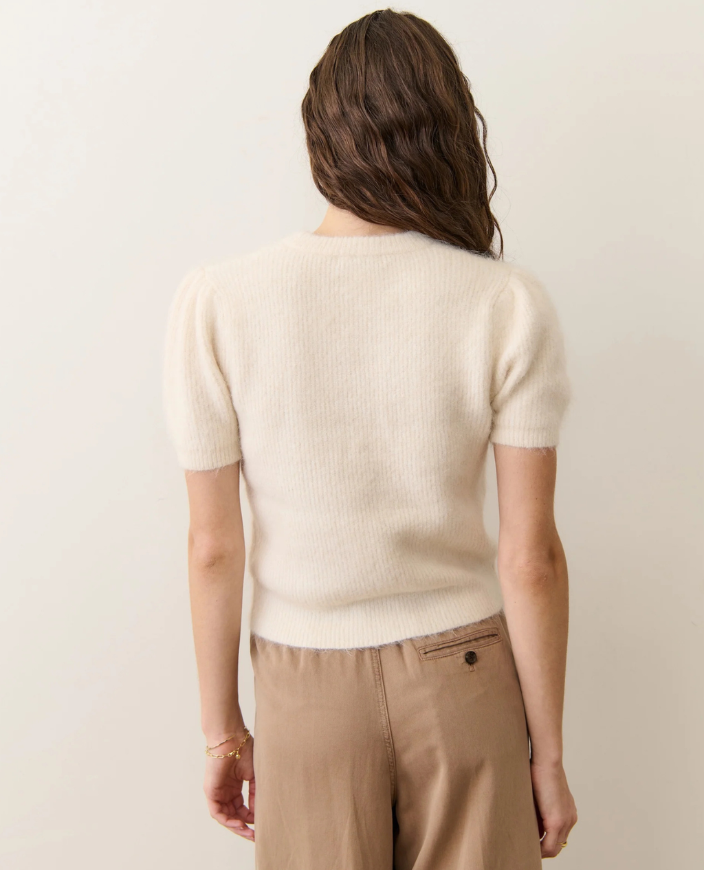 Suri Alpaca Puff Sleeve