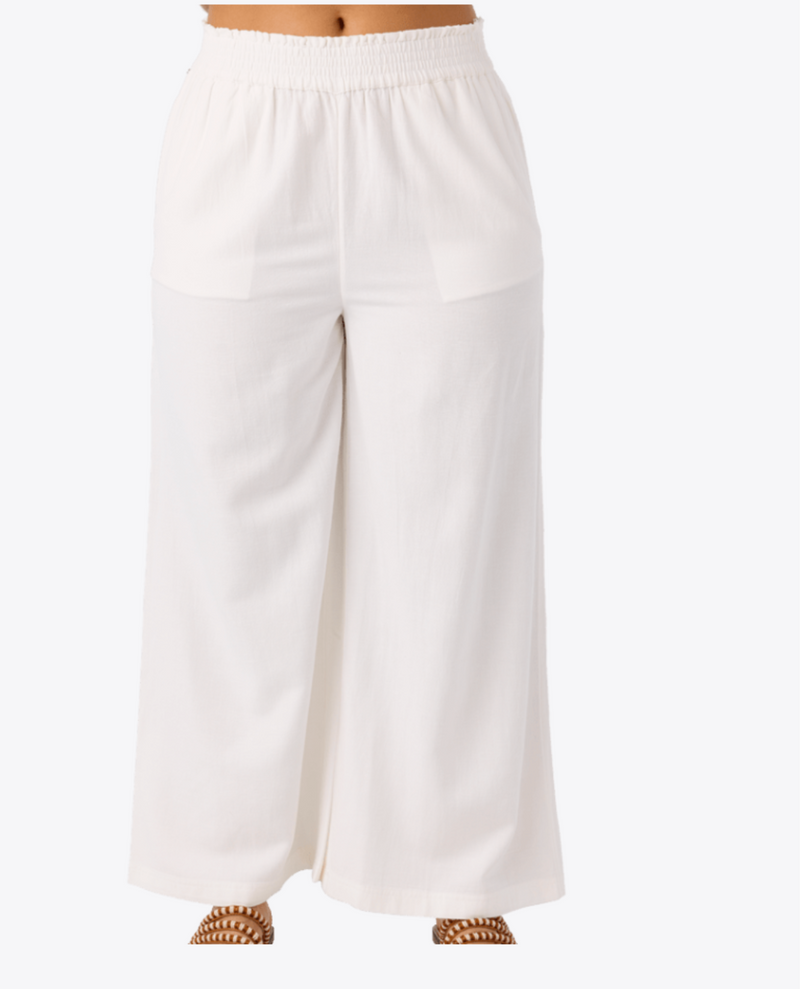 Sanders pant- white