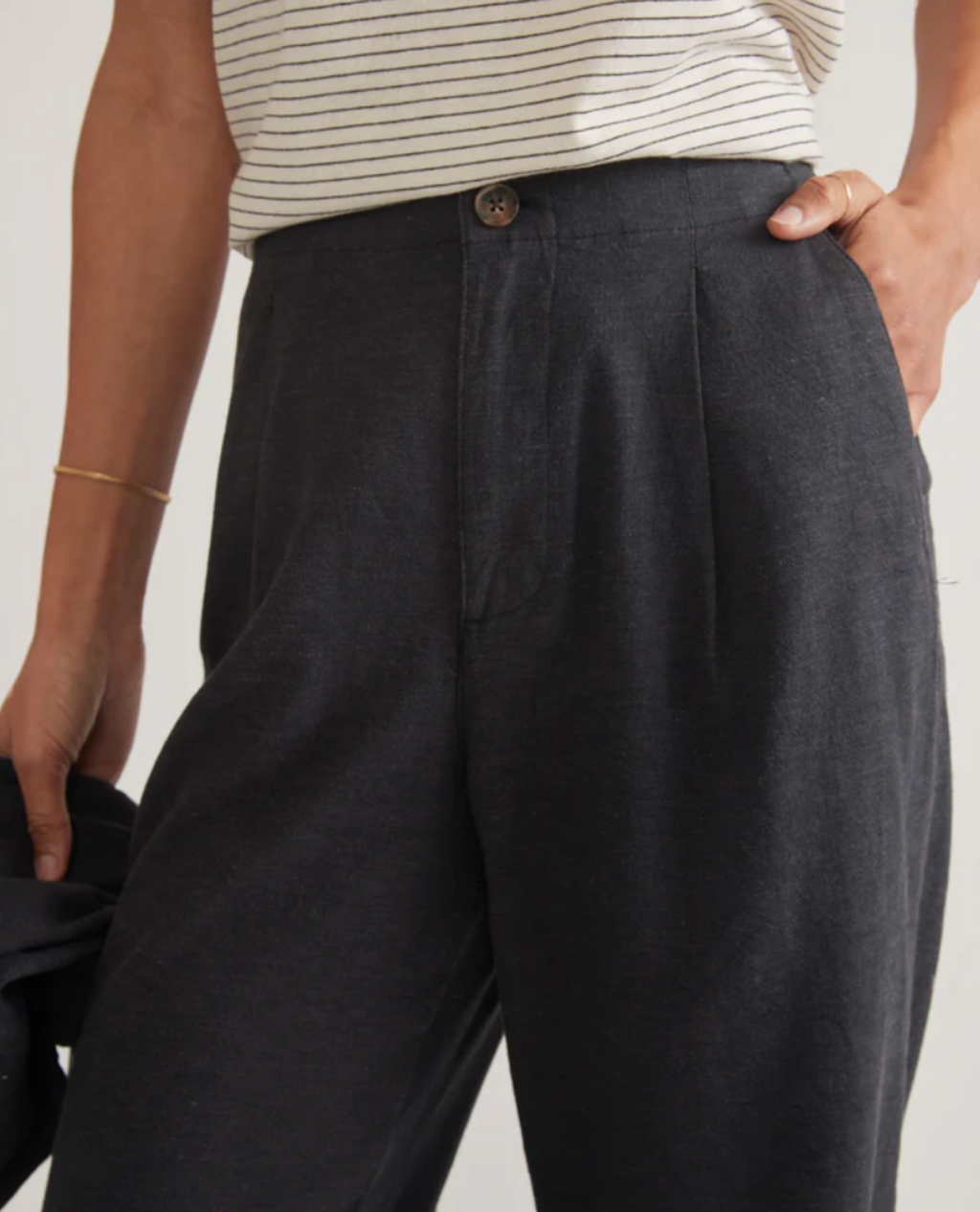 Flora high waisted trouser