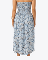 Devyn midi palmetto floral