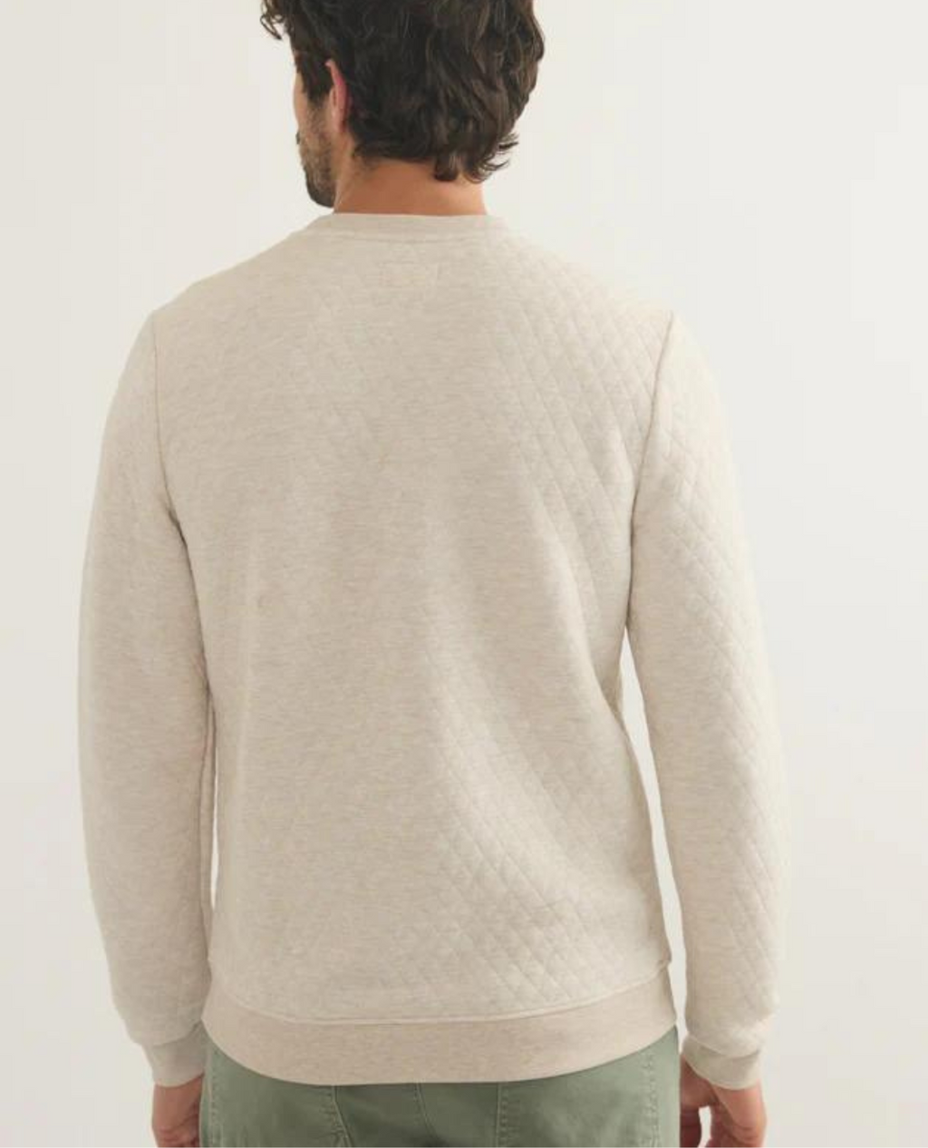 Corbet Quilted Crewneck