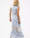 Henrietta dress- Rose Bushel Blue