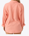 Leni relaxed top- canyon clay