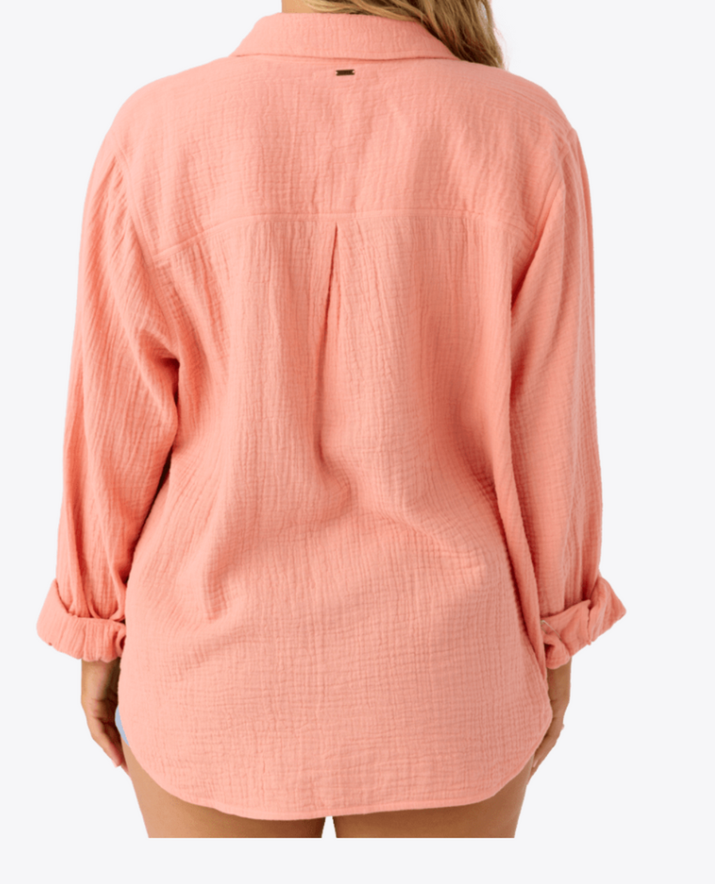 Leni relaxed top- canyon clay