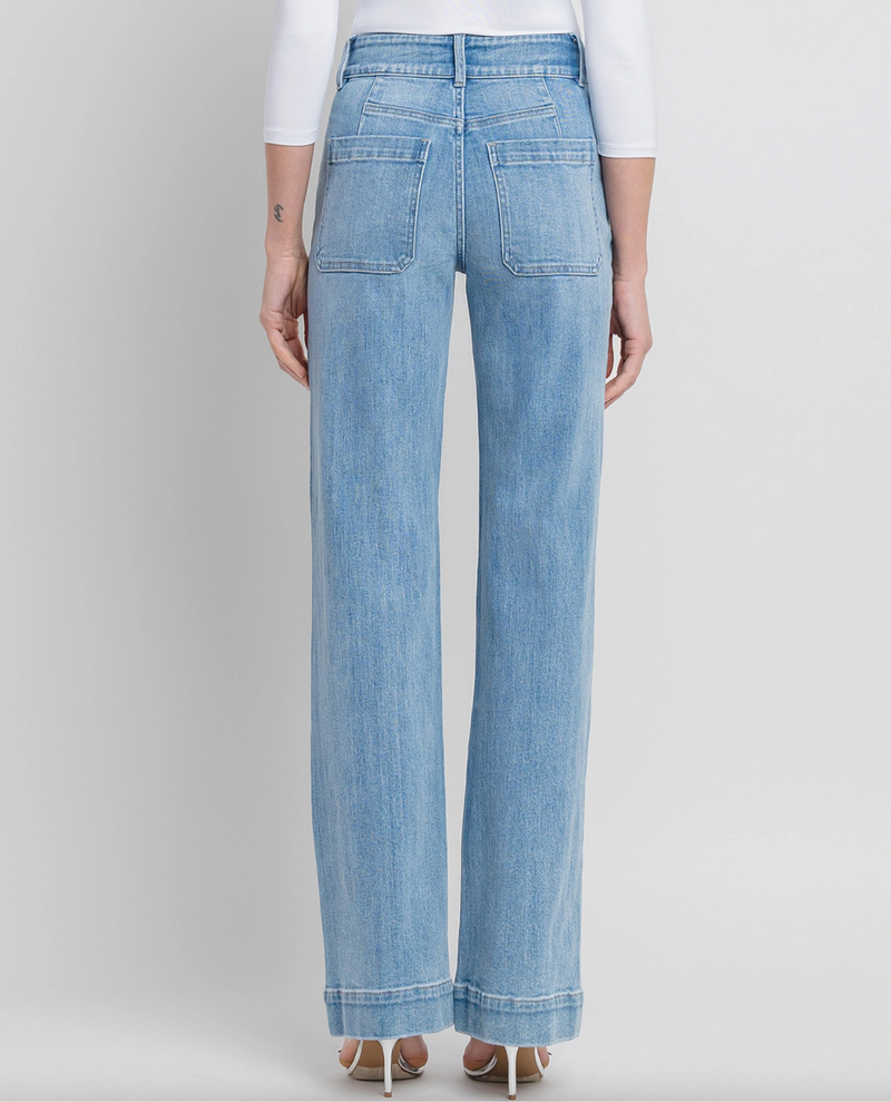 90s Vintage Pocket Flare Jean