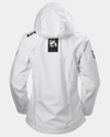 Women's Crew Hooded Midlayer Jacket- White