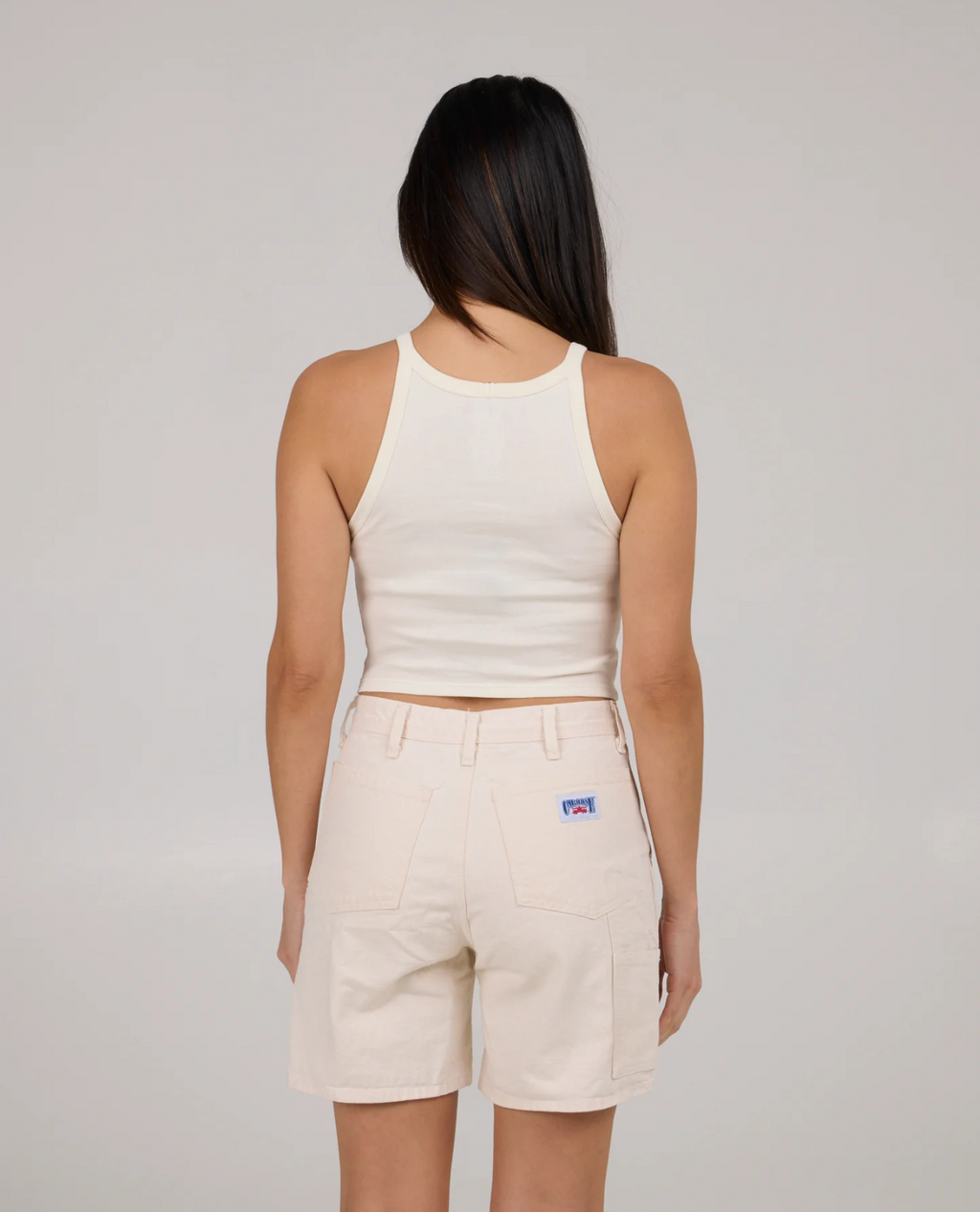 Fun in the sun tank- off white