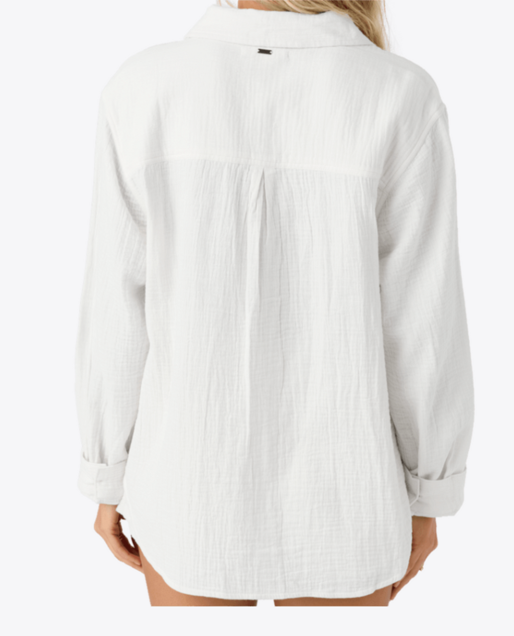 Leni relaxed top- white