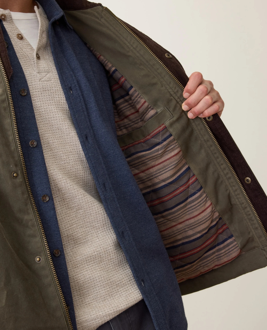 Weston Wax Canvas Barn Jacket