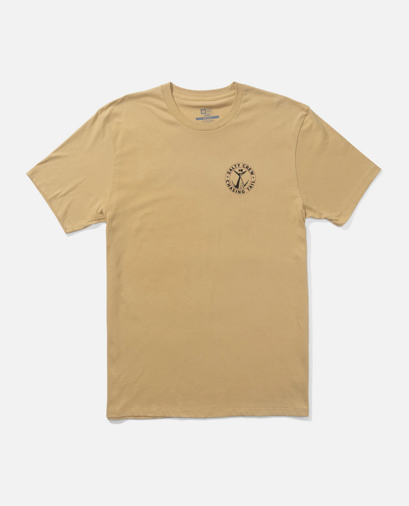 Tailgate Short Sleeve Tee- Khaki