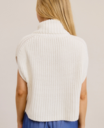 Cowl Neck Sweater- Ivory
