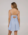 Spring tide dress- violet blue