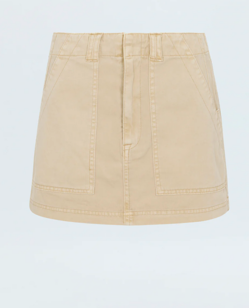 Kayla mid rise utility skirt
