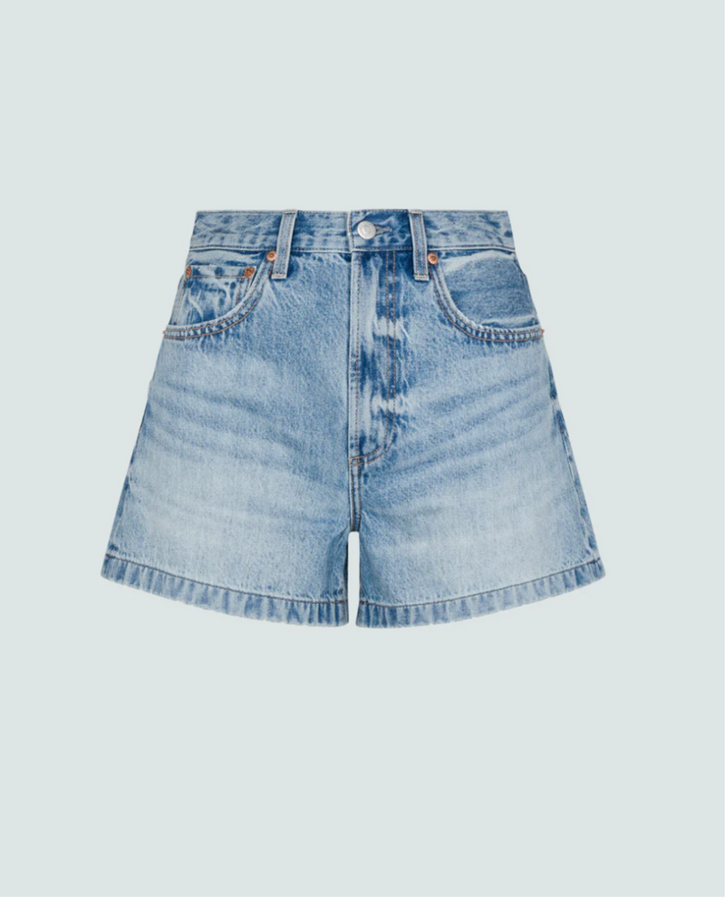 Saige high rise short- french riviera