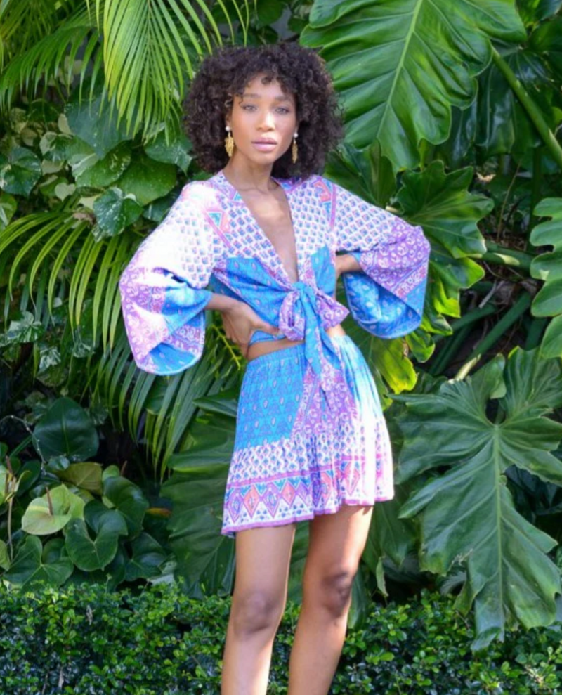 Boho skirt lavendar