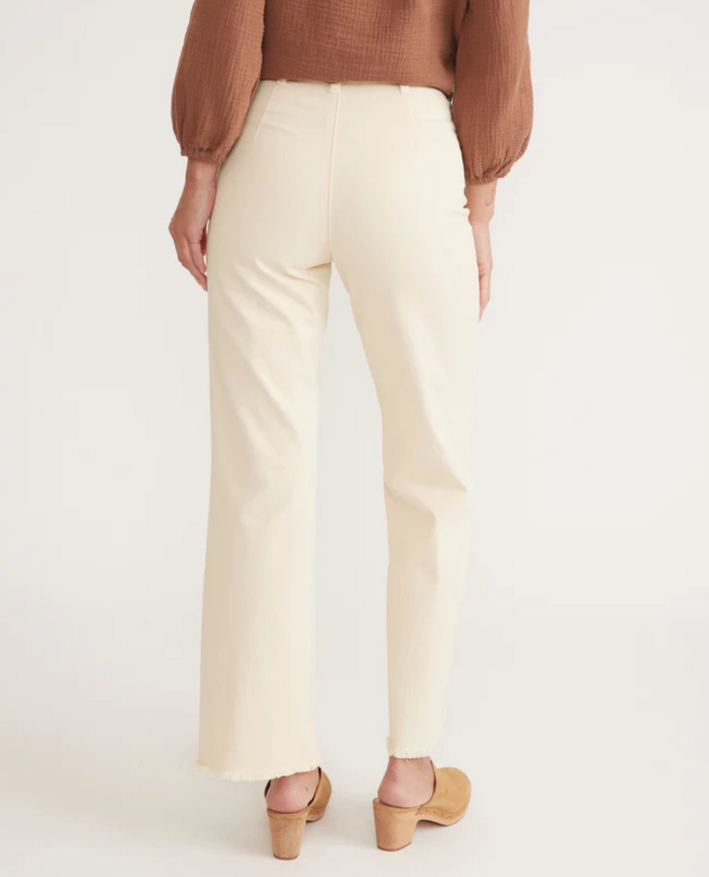 Bridget Full Length Raw Hem Pant