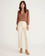 Bridget Full Length Raw Hem Pant