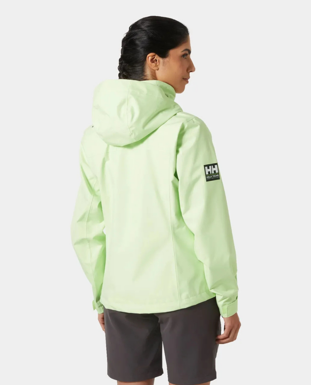 Crew Hooded Jacket 2.0 - Washed Lime