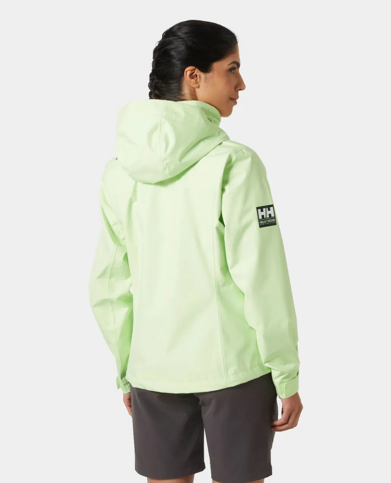 Crew Hooded Jacket 2.0 - Washed Lime