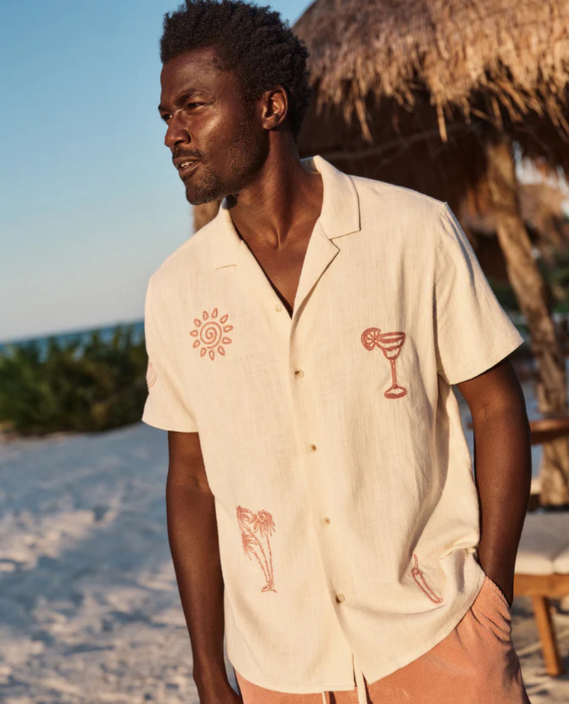 Embroidered Resort Shirt
