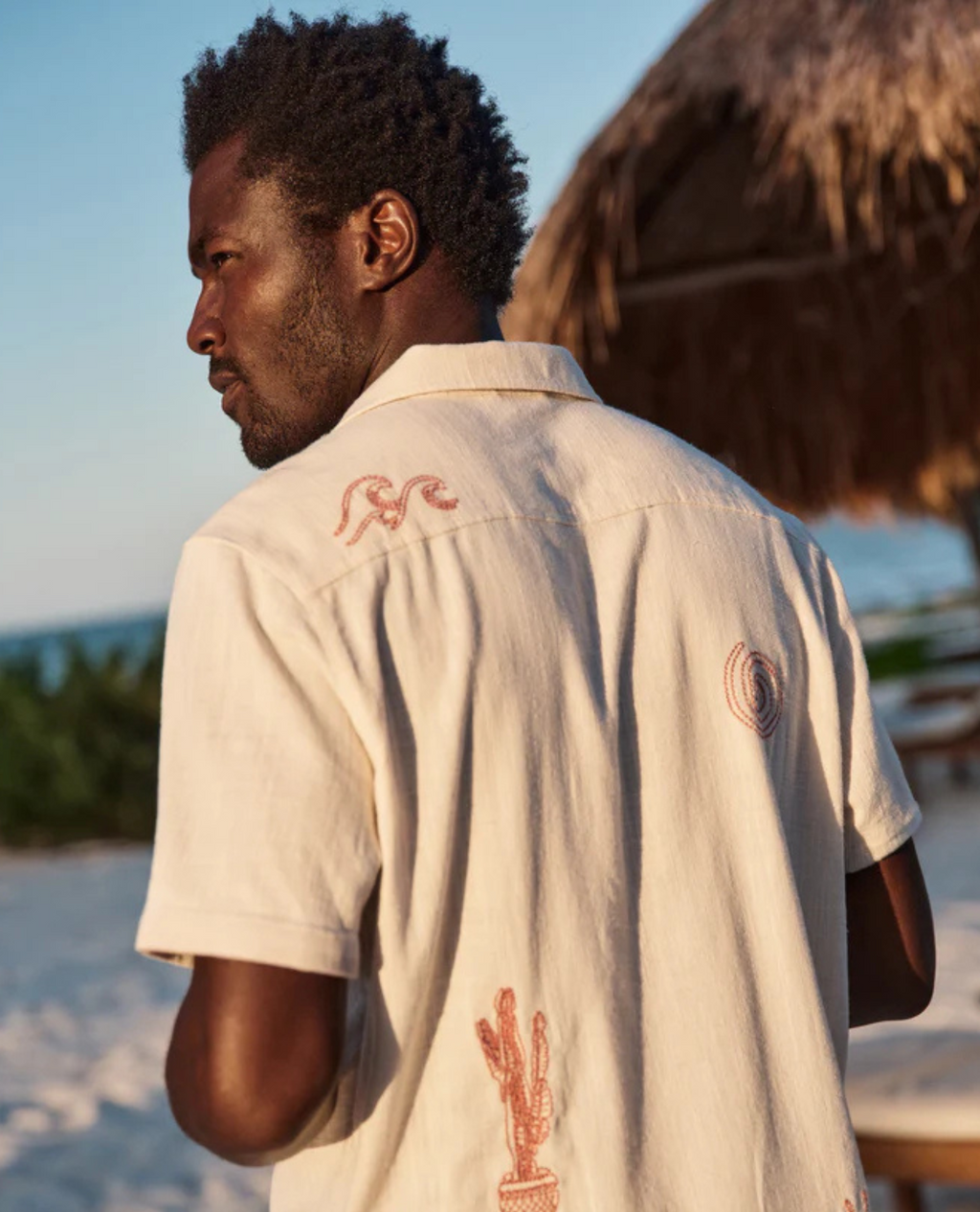Embroidered Resort Shirt