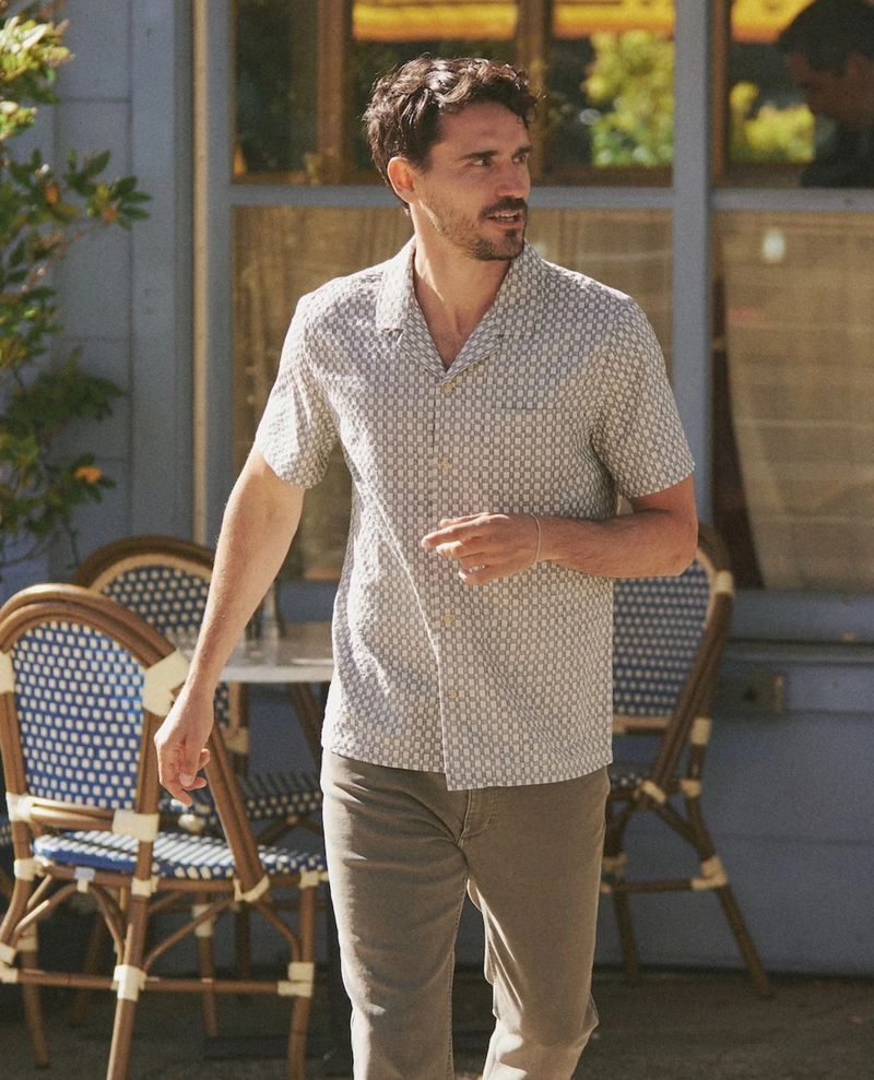 Landon Checkered Resort Shirt