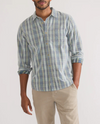 Lightweight Plaid Corduroy Shirt