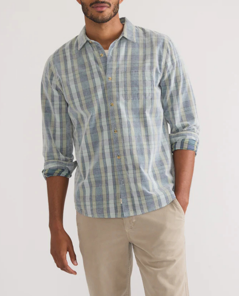 Lightweight Plaid Corduroy Shirt
