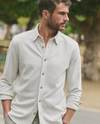 Pacifica Stretch Shirt - Oatmeal Heather
