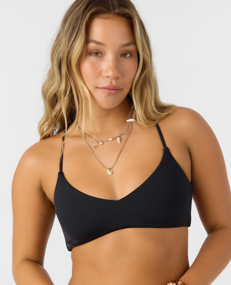Saltwater Solids Huntington Top - Black