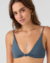 Saltwater Solids Pismo Top - Slate