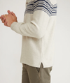 Ellias Chest Stripe Sweater Polo