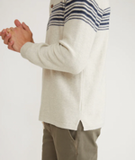 Ellias Chest Stripe Sweater Polo