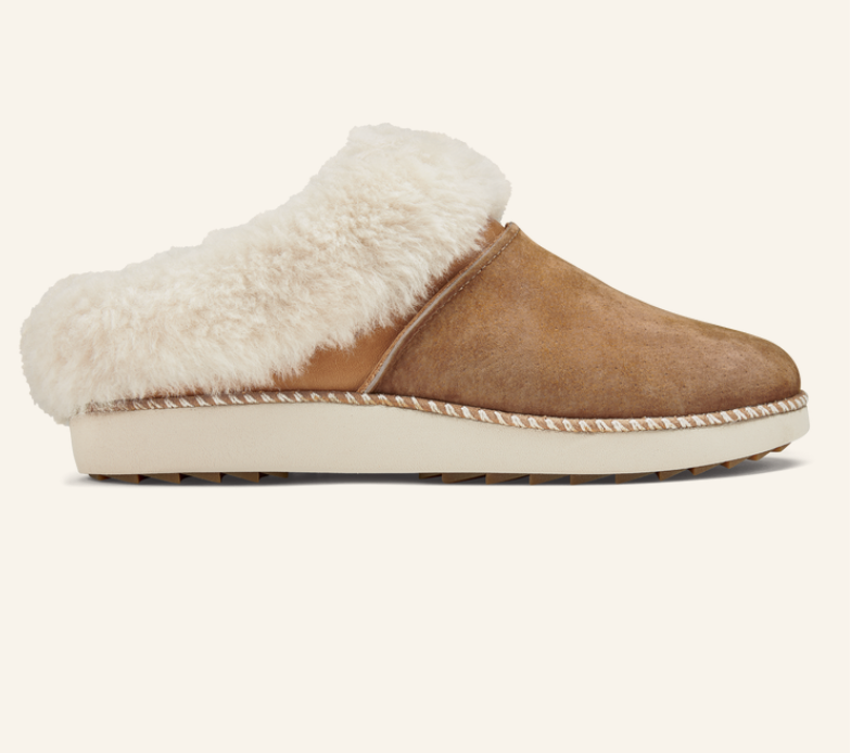 Ku'i Slipper- Tan/Bone