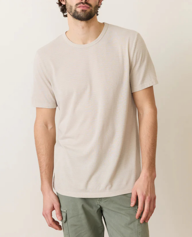 Signature Jacquard Crew Tee
